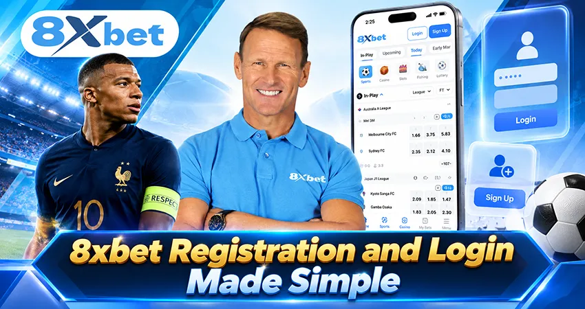 8xbet Registration and Login Made Simple